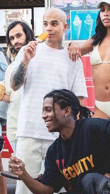 2017 Guess x Asap Rocky "Gue$$" Logo Tshirt