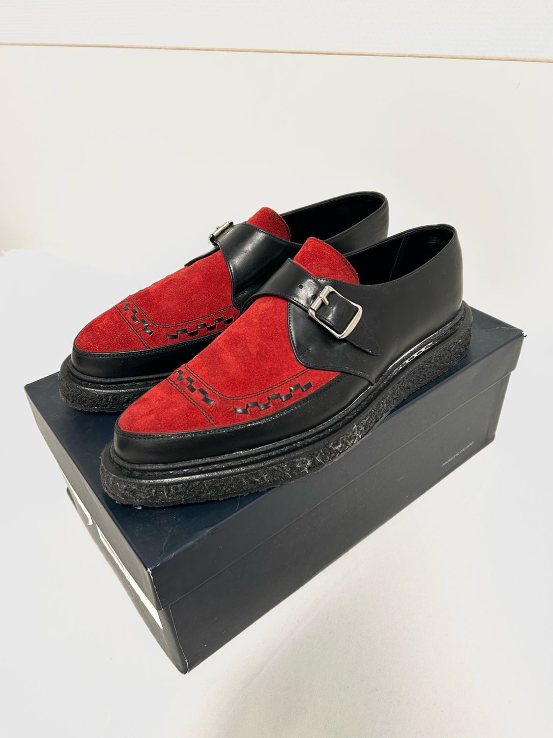 Saint Laurent Paris by Hedi Slimane FW2014 Monk Strap Creepers