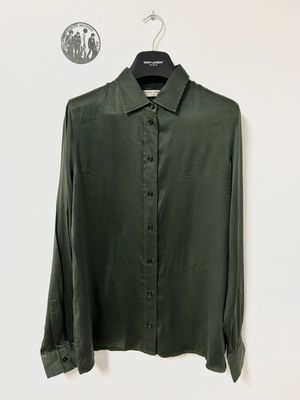 Bottega Veneta by Daniel Lee FW2021 “Uniform” Satin Shirt
