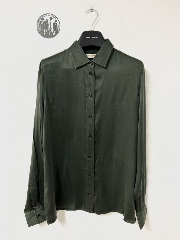 Bottega Veneta by Daniel Lee FW2021 “Uniform” Satin Shirt