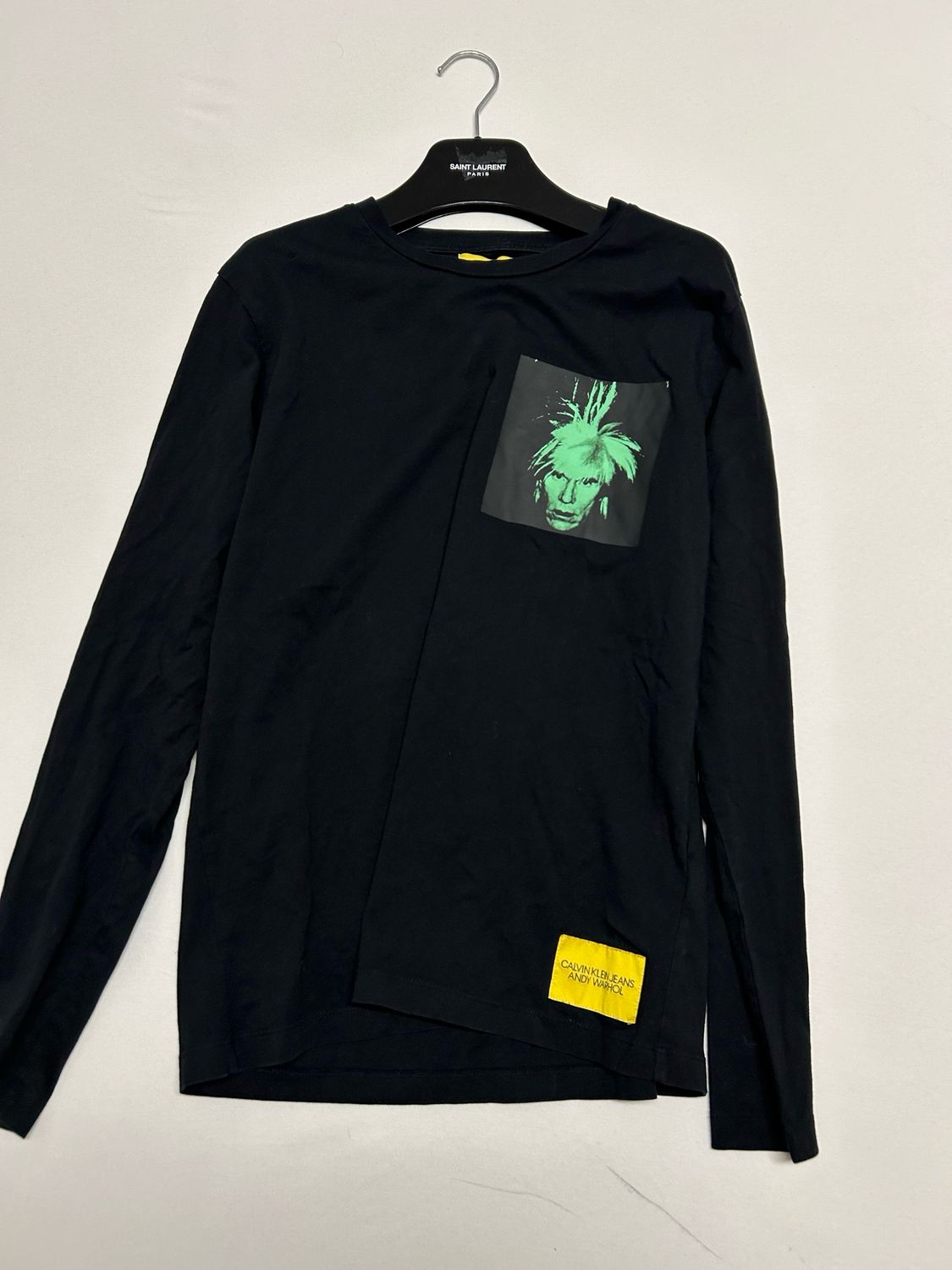 Calvin Klein Jeans by Raf Simons 2018 Andy Warhol “Fright Wig” Long Sleeve