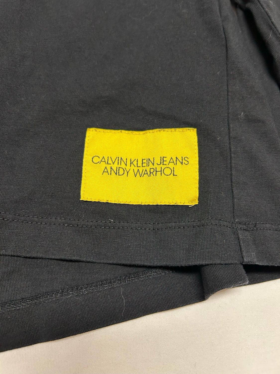 Calvin Klein Jeans by Raf Simons 2018 Andy Warhol “Fright Wig” Long Sleeve