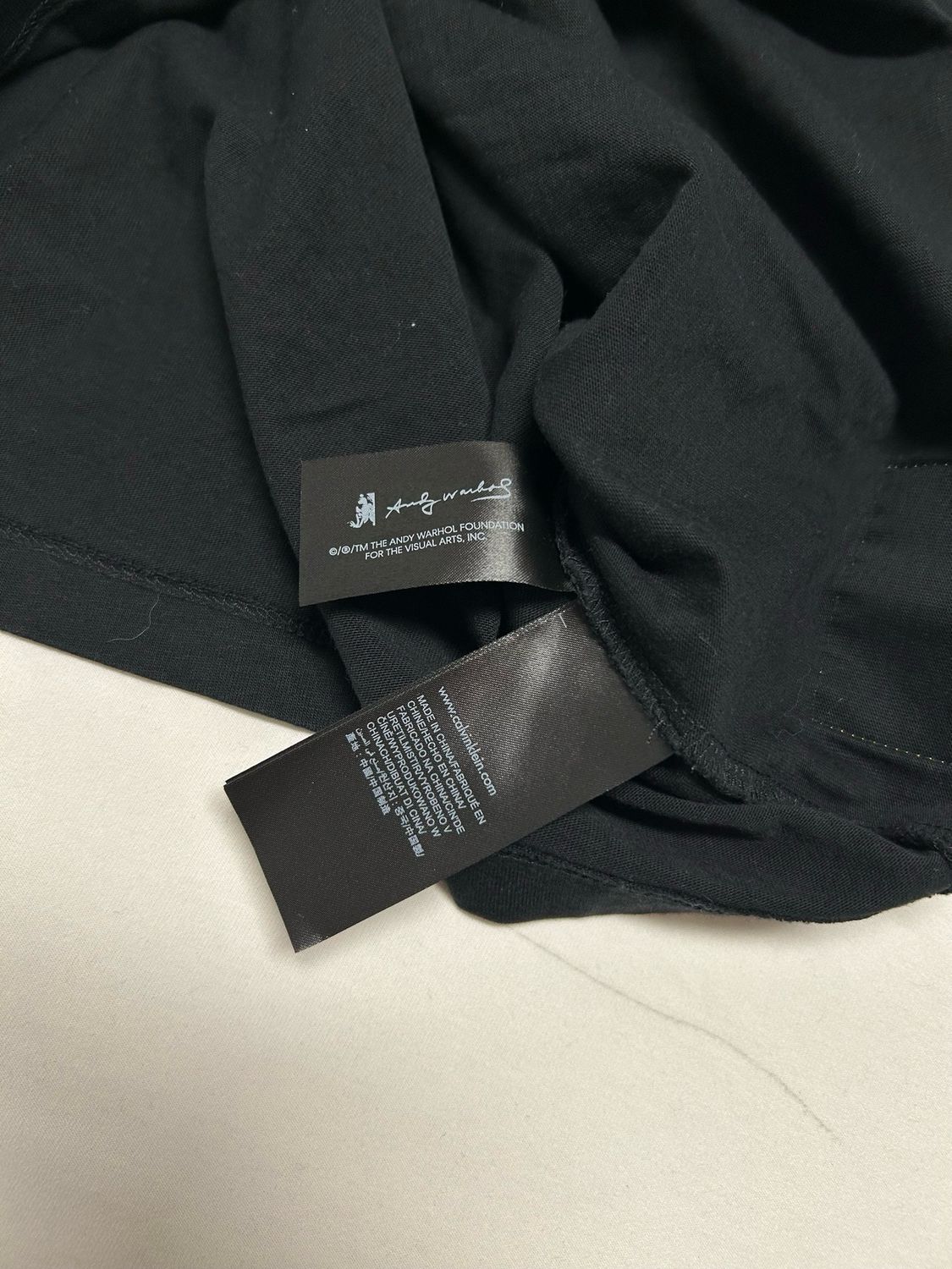 Calvin Klein Jeans by Raf Simons 2018 Andy Warhol “Fright Wig” Long Sleeve