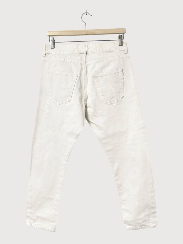 Saint Laurent Paris SS18 Distressed Skinny Jeans