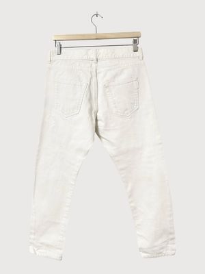 Saint Laurent Paris SS18 Distressed Skinny Jeans