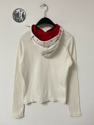 Dolce &amp; Gabbana 2011 Old English Banner Logo Spiked Hoodie
