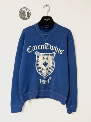 Dsquared2 by Dean &amp; Dan Caten SS2017 Caten Twins Crest 1964 Sweatshirt
