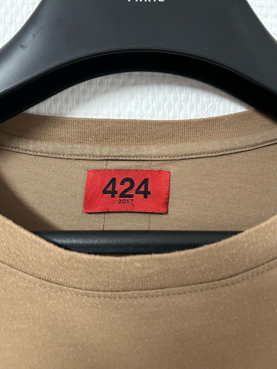 424 by Guillermo Andrade 2017 “FOURTWOFOUR” Logo Tee