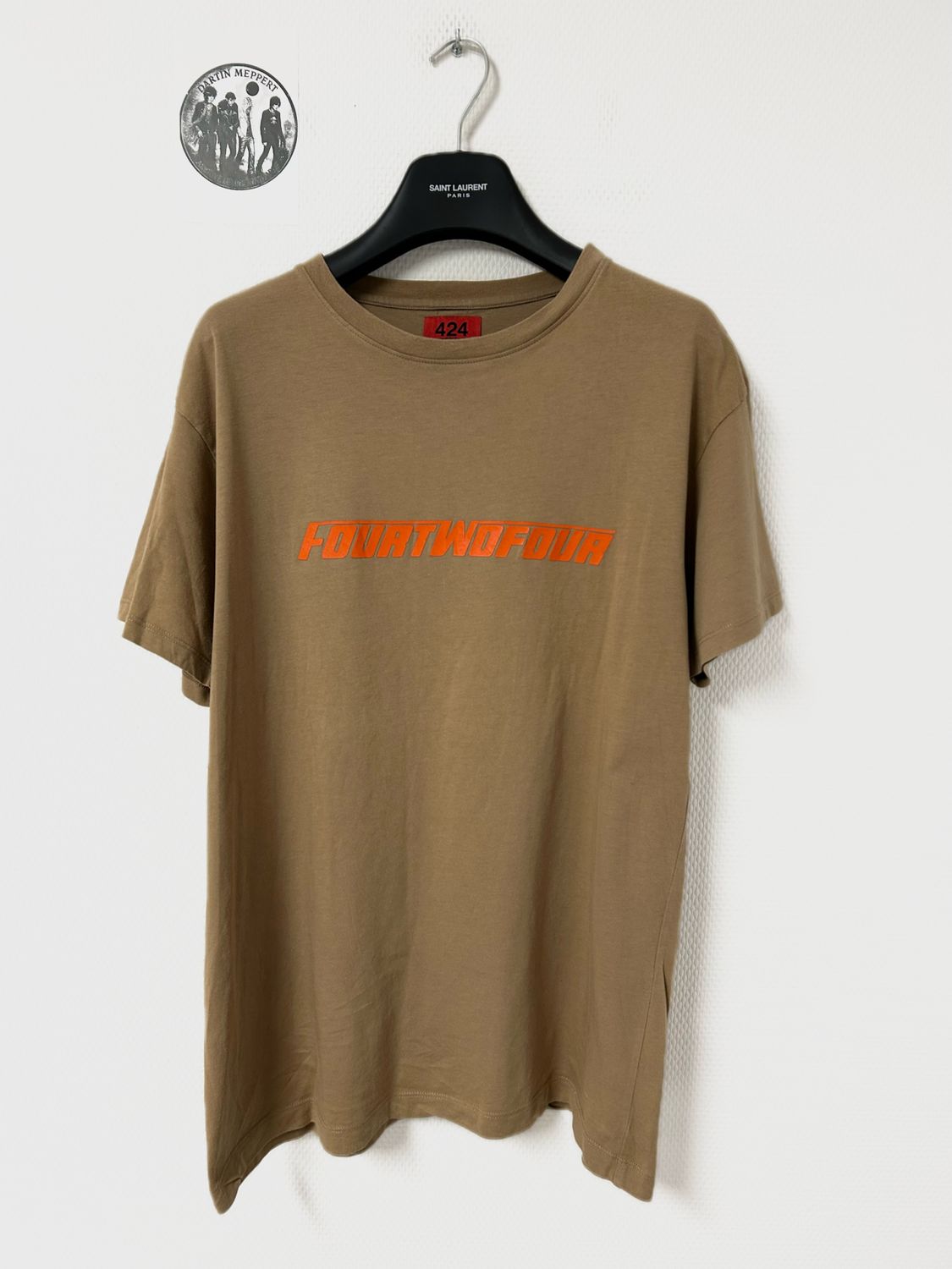 424 by Guillermo Andrade 2017 “FOURTWOFOUR” Logo Tee