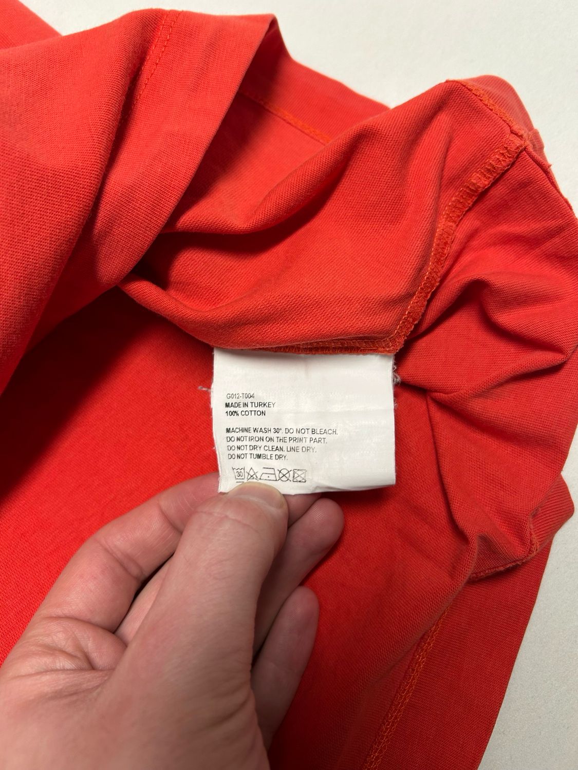 Gosha Rubchinskiy SS2018 DJ Logo Tee