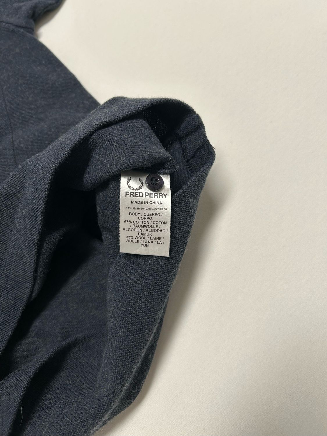 Raf Simons FW2012 Studded Collar Polo Shirt
