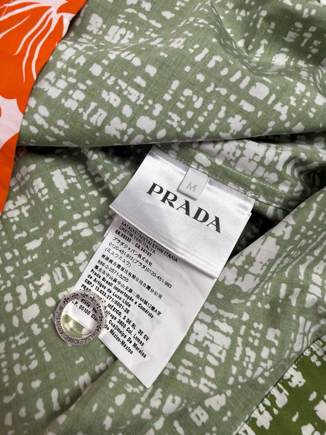 Prada SS2023 Double Match Cotton Shirt