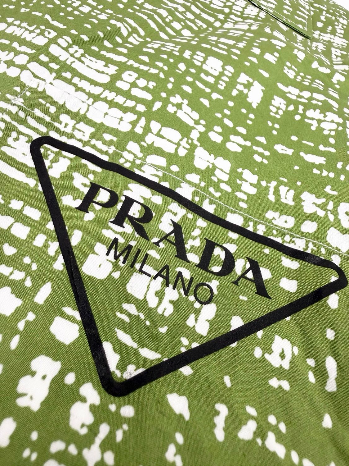 Prada SS2023 Double Match Cotton Shirt