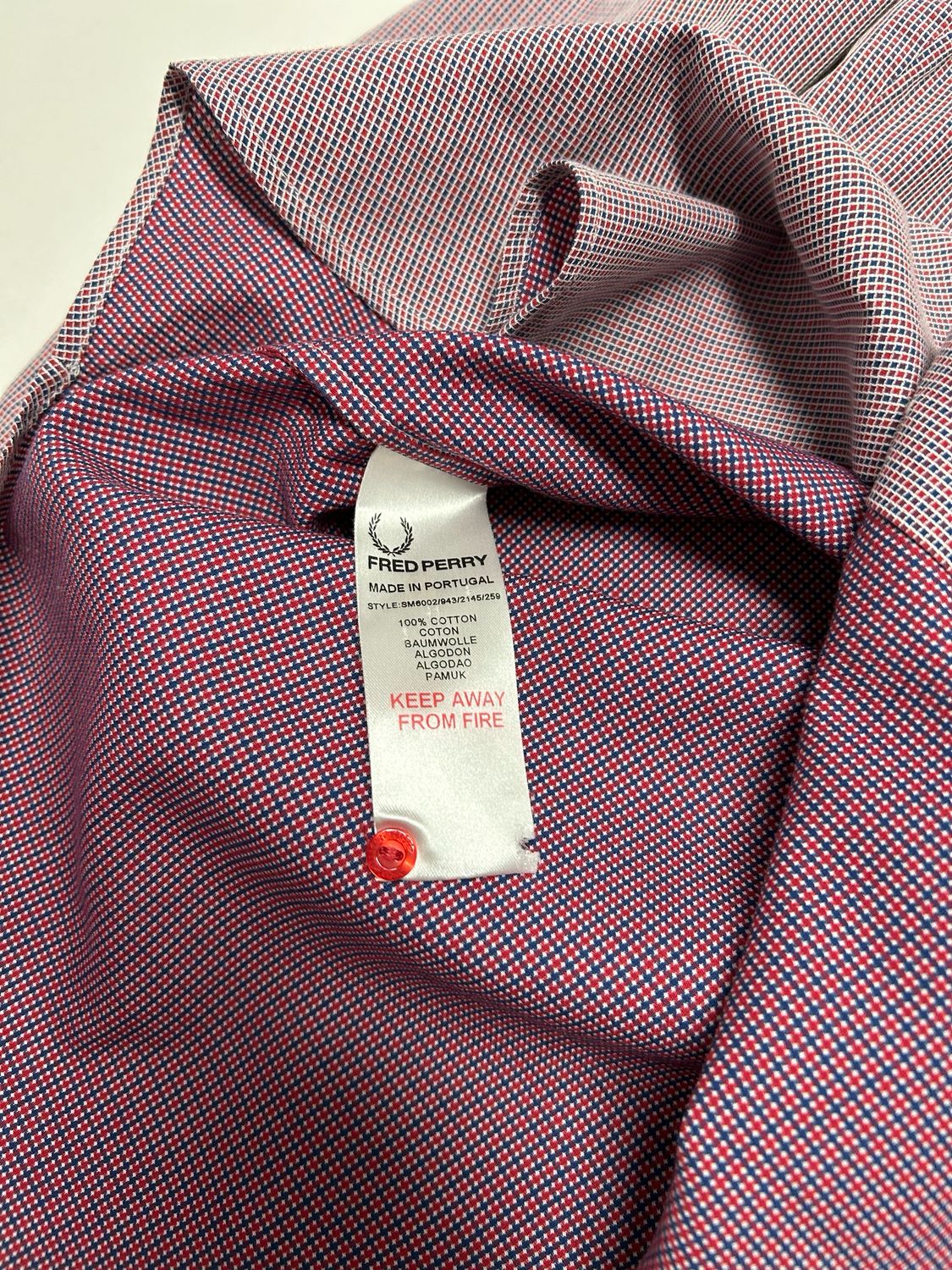 Raf Simons 2010 Check Button-Up Shirt