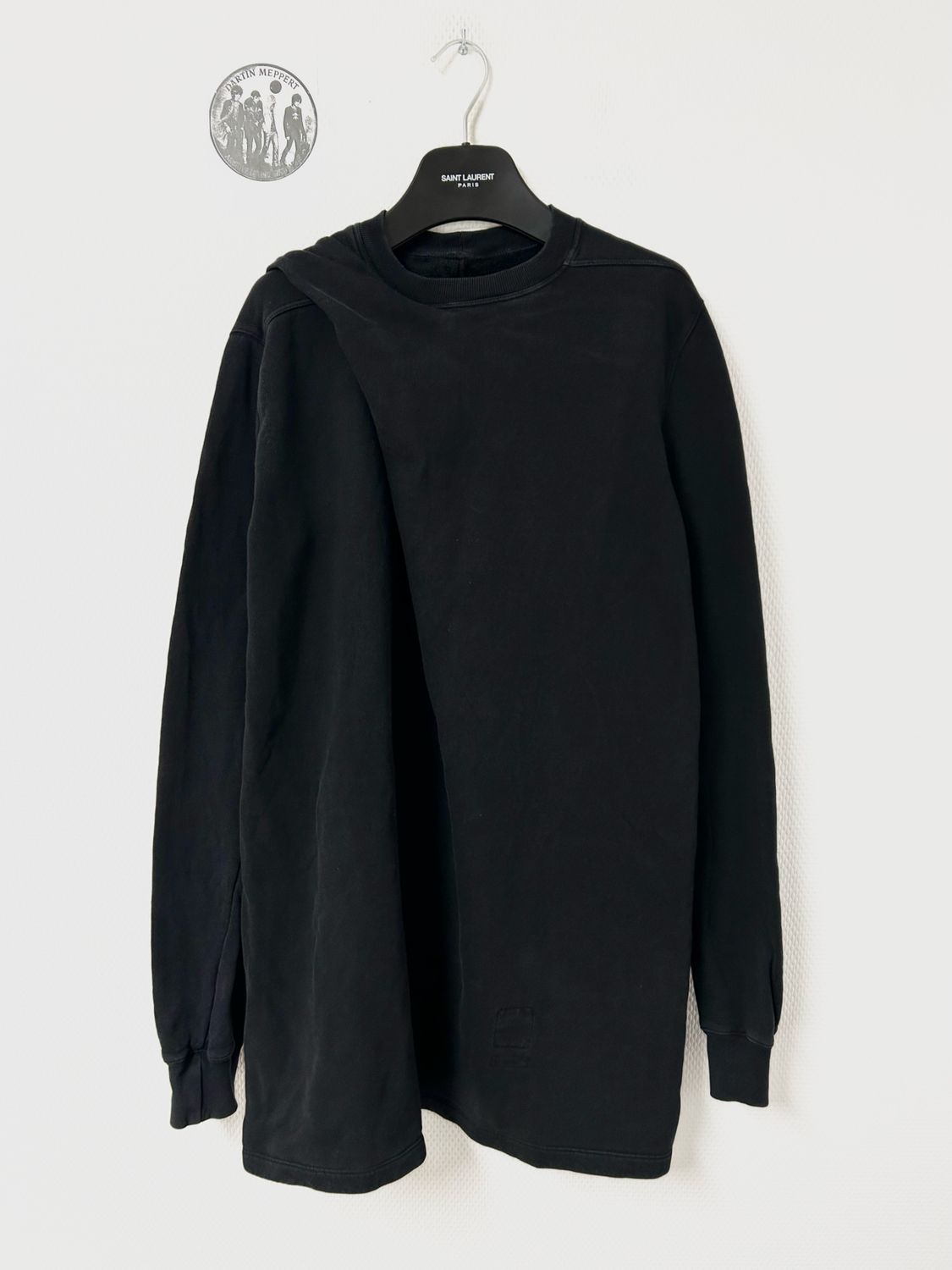 Rick Owens  FW2014 Moody Draped Longline Sweater