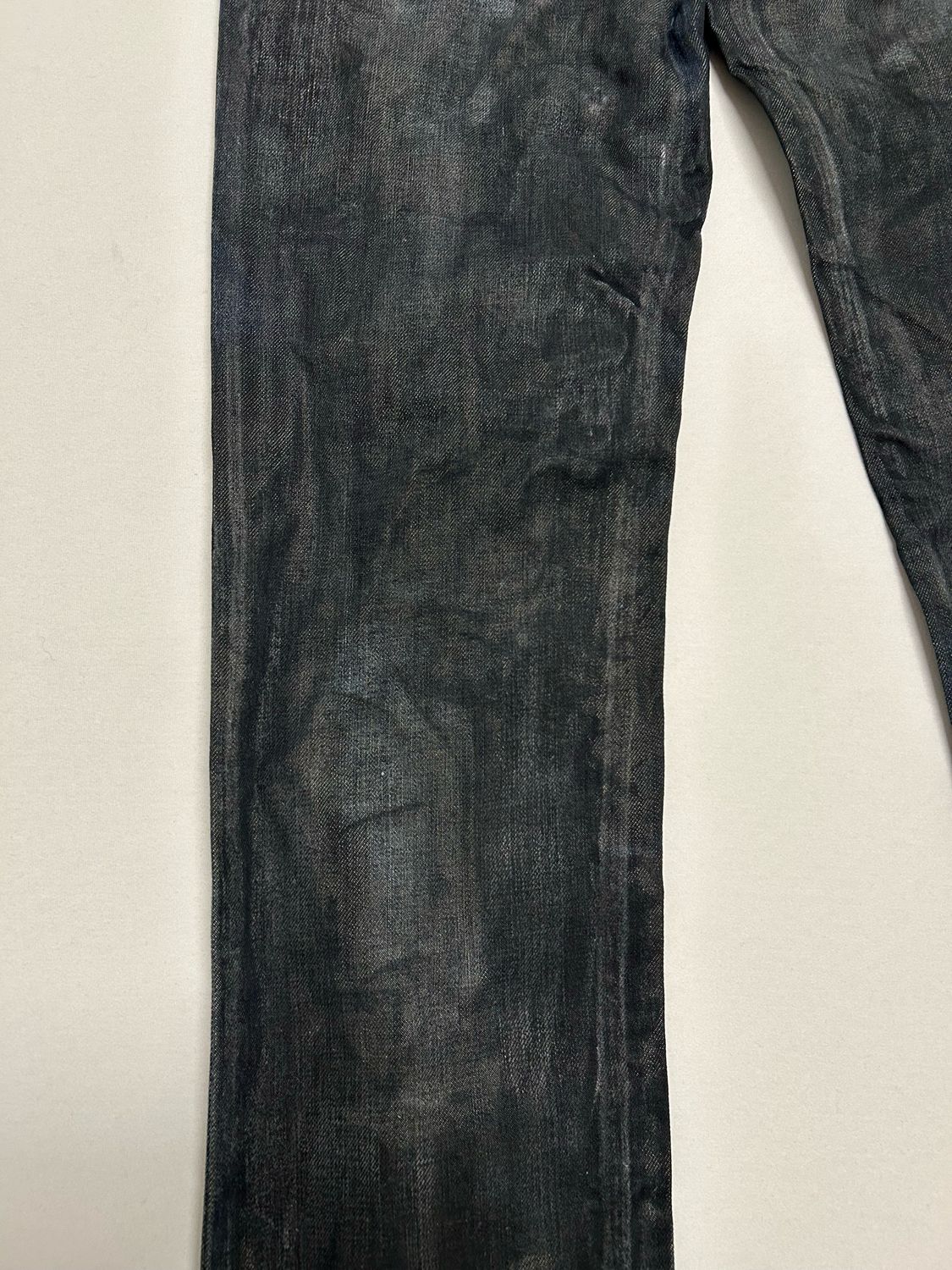 Dolce &amp; Gabbana  2000s Custom Studded Distressed Denim