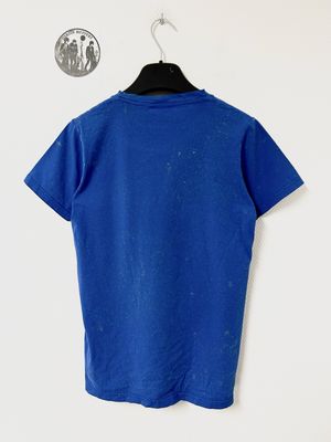 Balmain by Olivier Rousteing 2014 Logo Paint Splatter T-Shirt