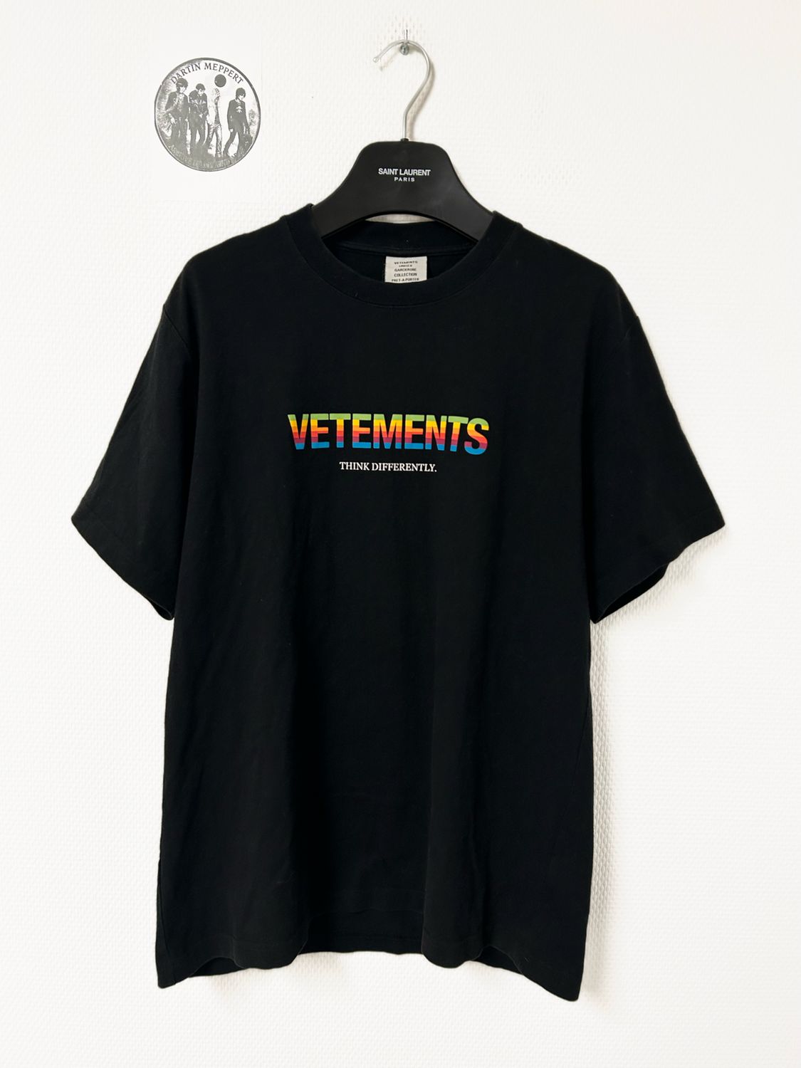 Vetements by Guram Gvasalia 2021 “Think Differently” T-Shirt
