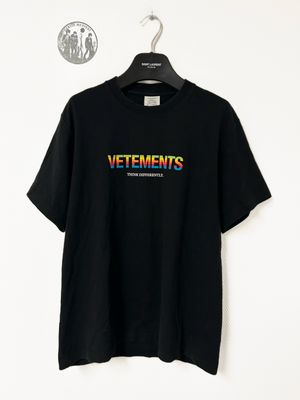 Vetements by Guram Gvasalia 2021 “Think Differently” T-Shirt Vetements by Guram Gvasalia 2021 “Think Differently” T-Shirt