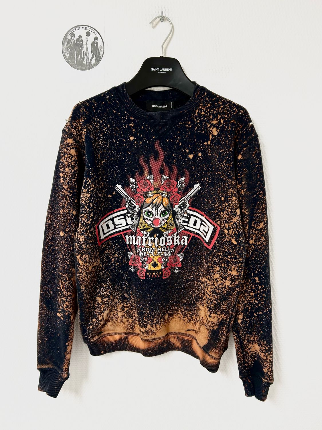 Dsquared2 FW2015 Matrioska Crewneck Sweatshirt