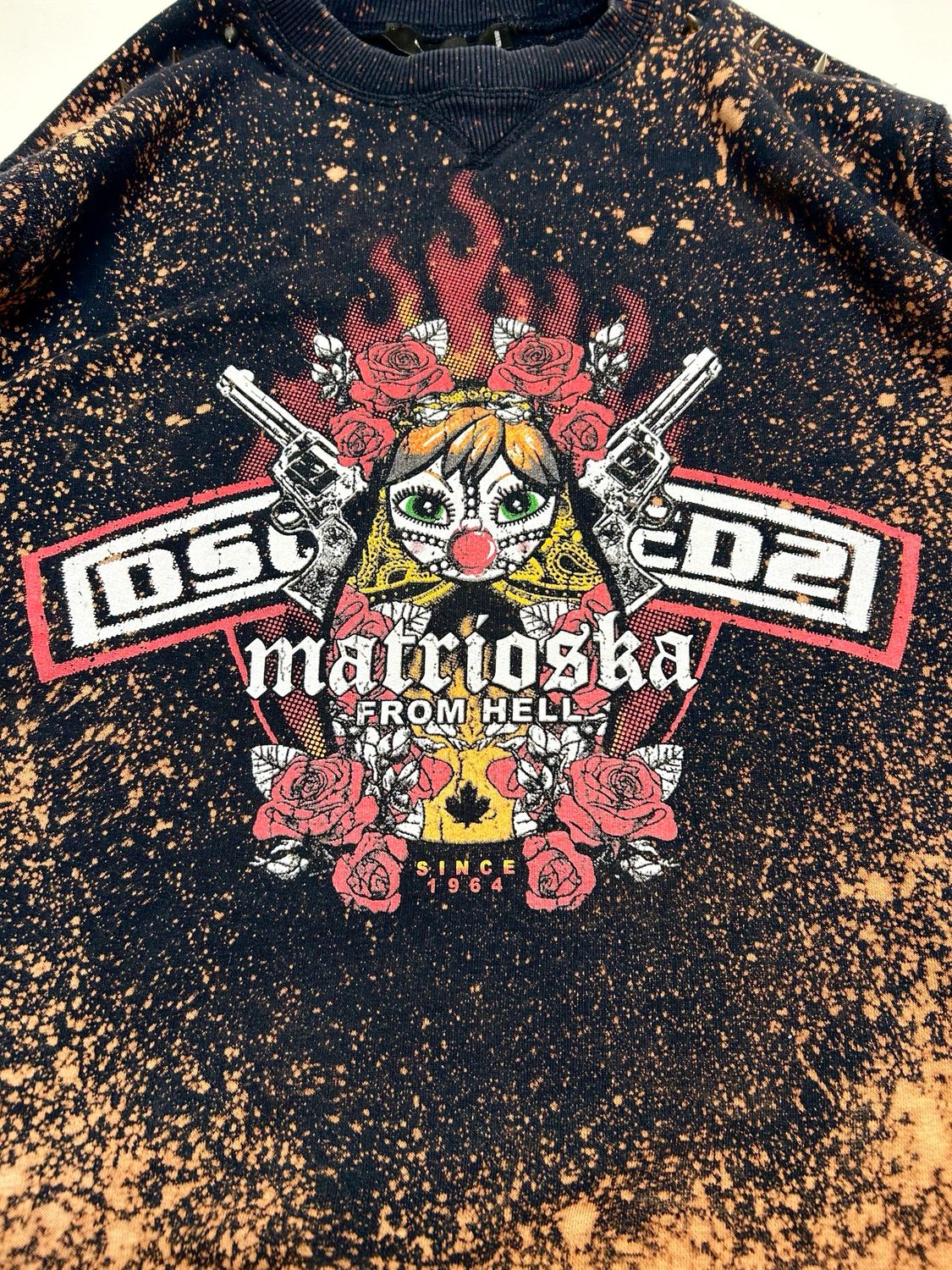 Dsquared2 FW2015 Matrioska Crewneck Sweatshirt