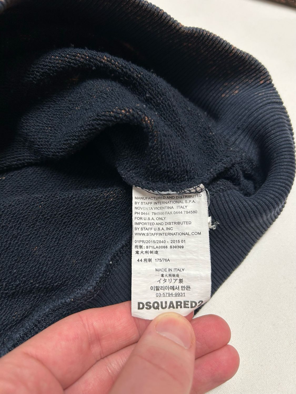 Dsquared2 FW2015 Matrioska Crewneck Sweatshirt