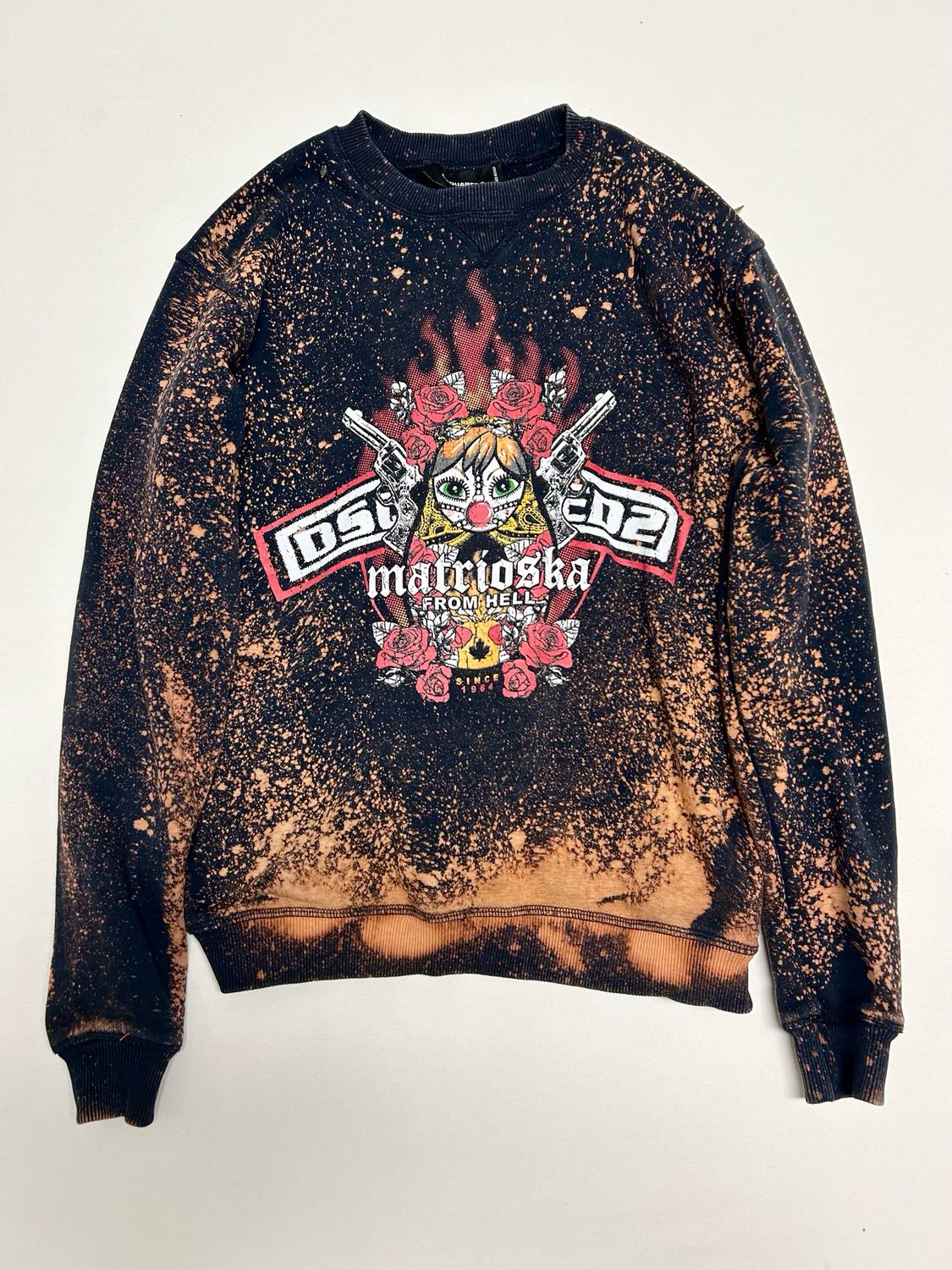 Dsquared2 FW2015 Matrioska Crewneck Sweatshirt