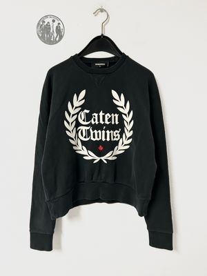 Dsquared2 by Dean &amp; Dan Caten SS2017 Caten Twins Puff Print Crewneck