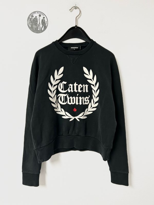 Dsquared2 by Dean &amp; Dan Caten SS2017 Caten Twins Puff Print Crewneck