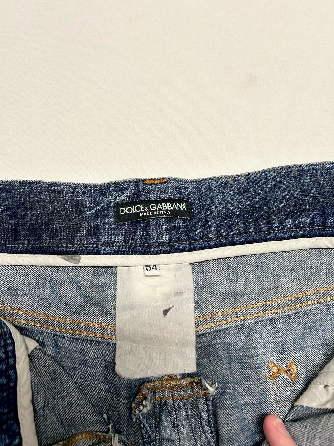 Dolce &amp; Gabbana 2003 Reworked Flared Denim