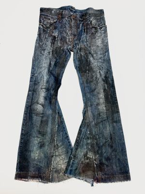 Dolce &amp; Gabbana 2003 Reworked Flared Denim