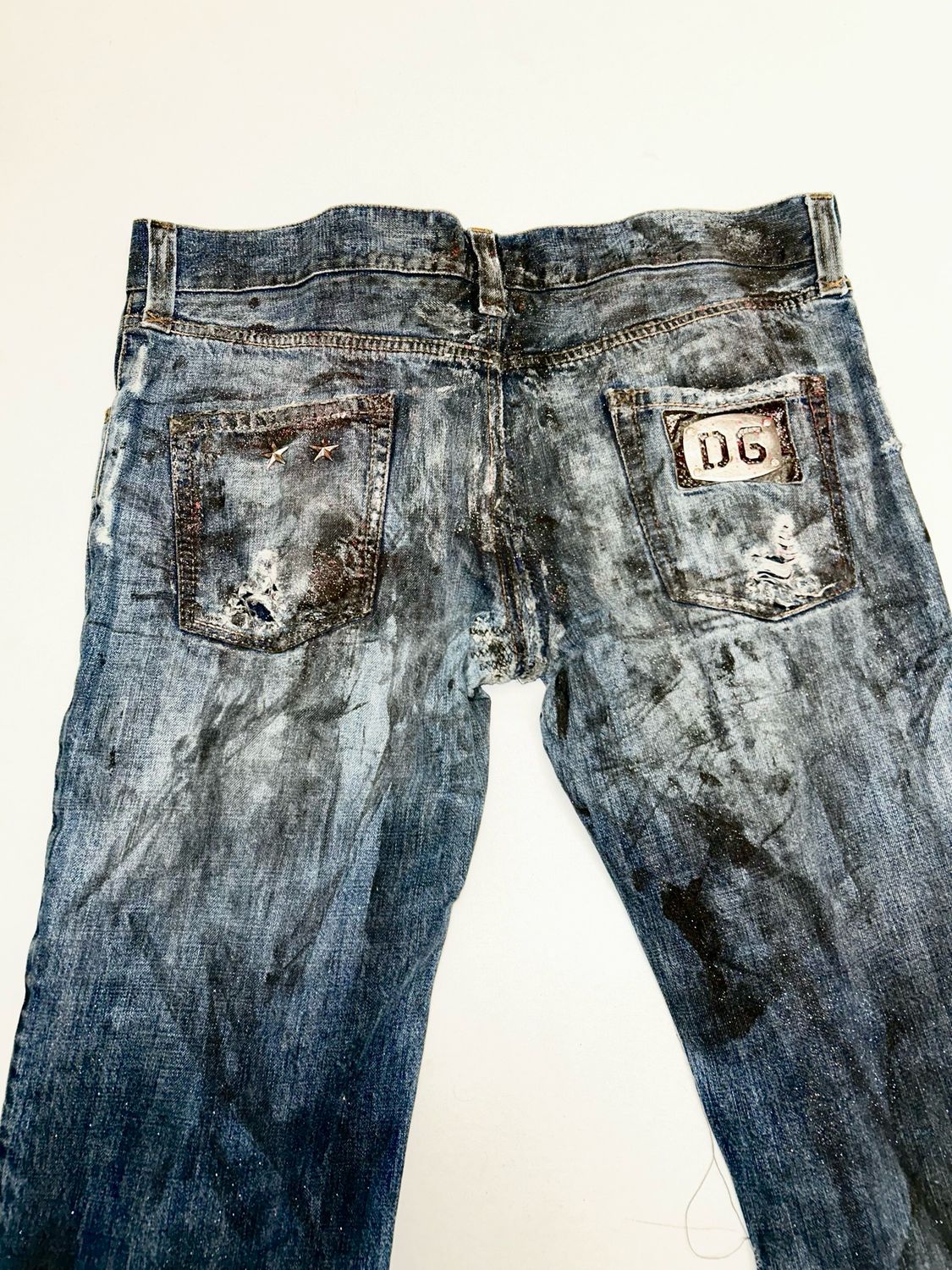 Dolce &amp; Gabbana 2003 Reworked Flared Denim