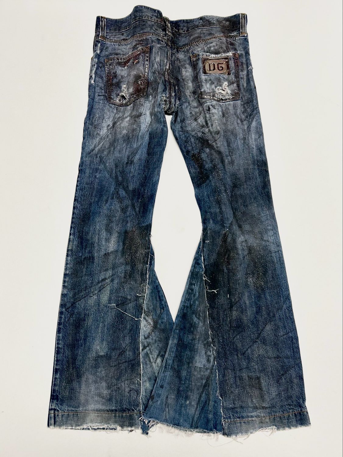 Dolce &amp; Gabbana 2003 Reworked Flared Denim