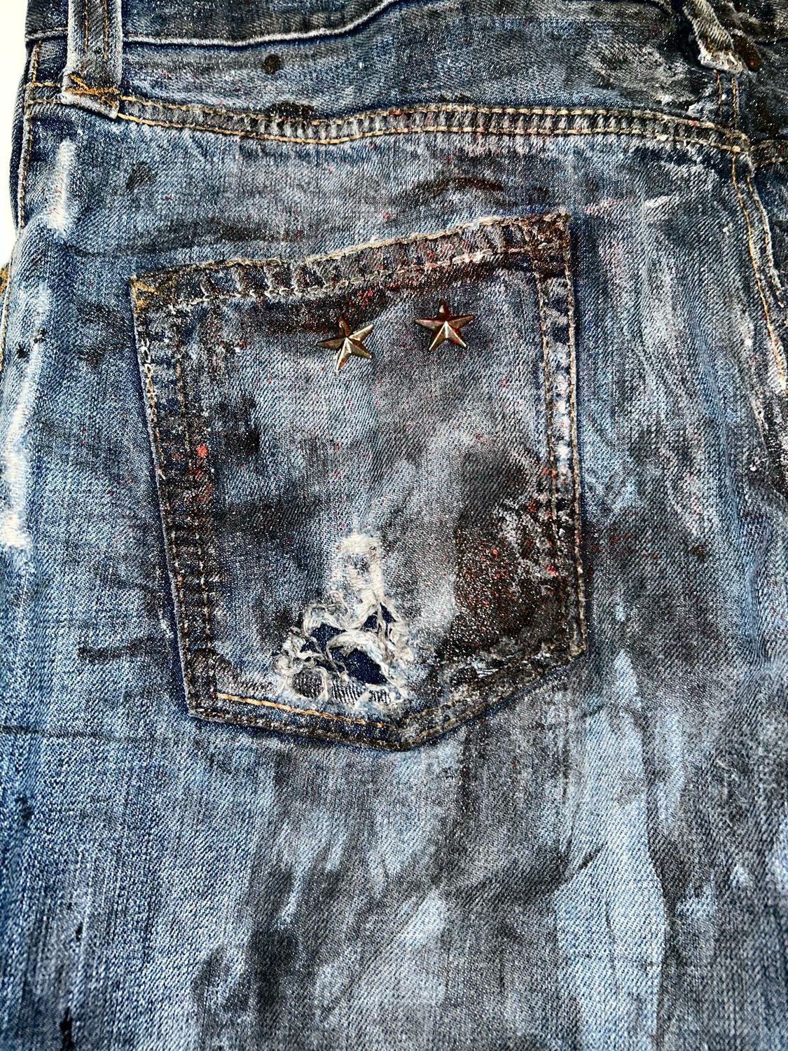 Dolce &amp; Gabbana 2003 Reworked Flared Denim