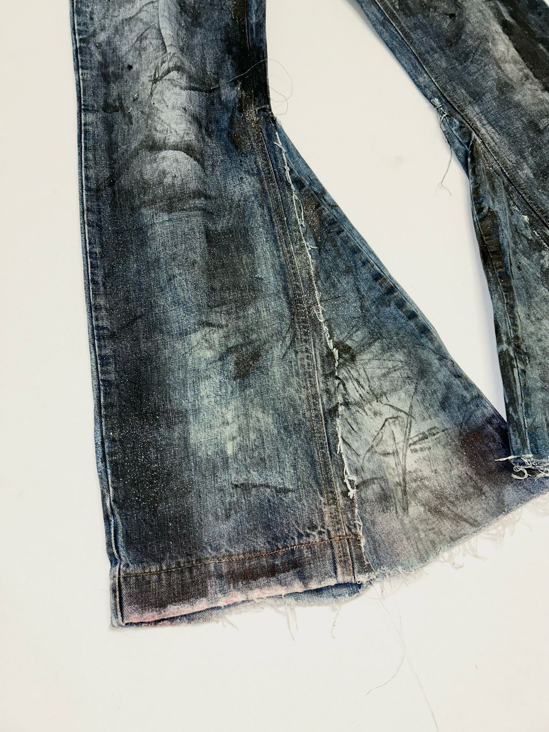 Dolce &amp; Gabbana 2003 Reworked Flared Denim