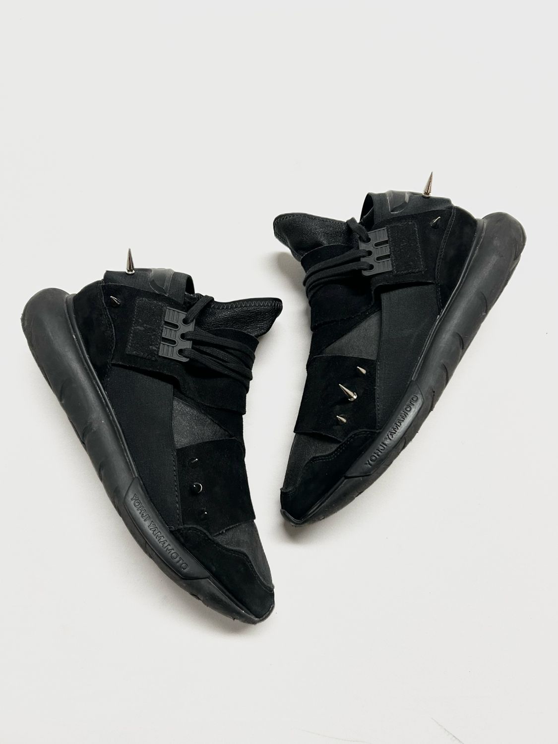 Y-3 by Yohji Yamamoto FW2016 Spiked Qasa High