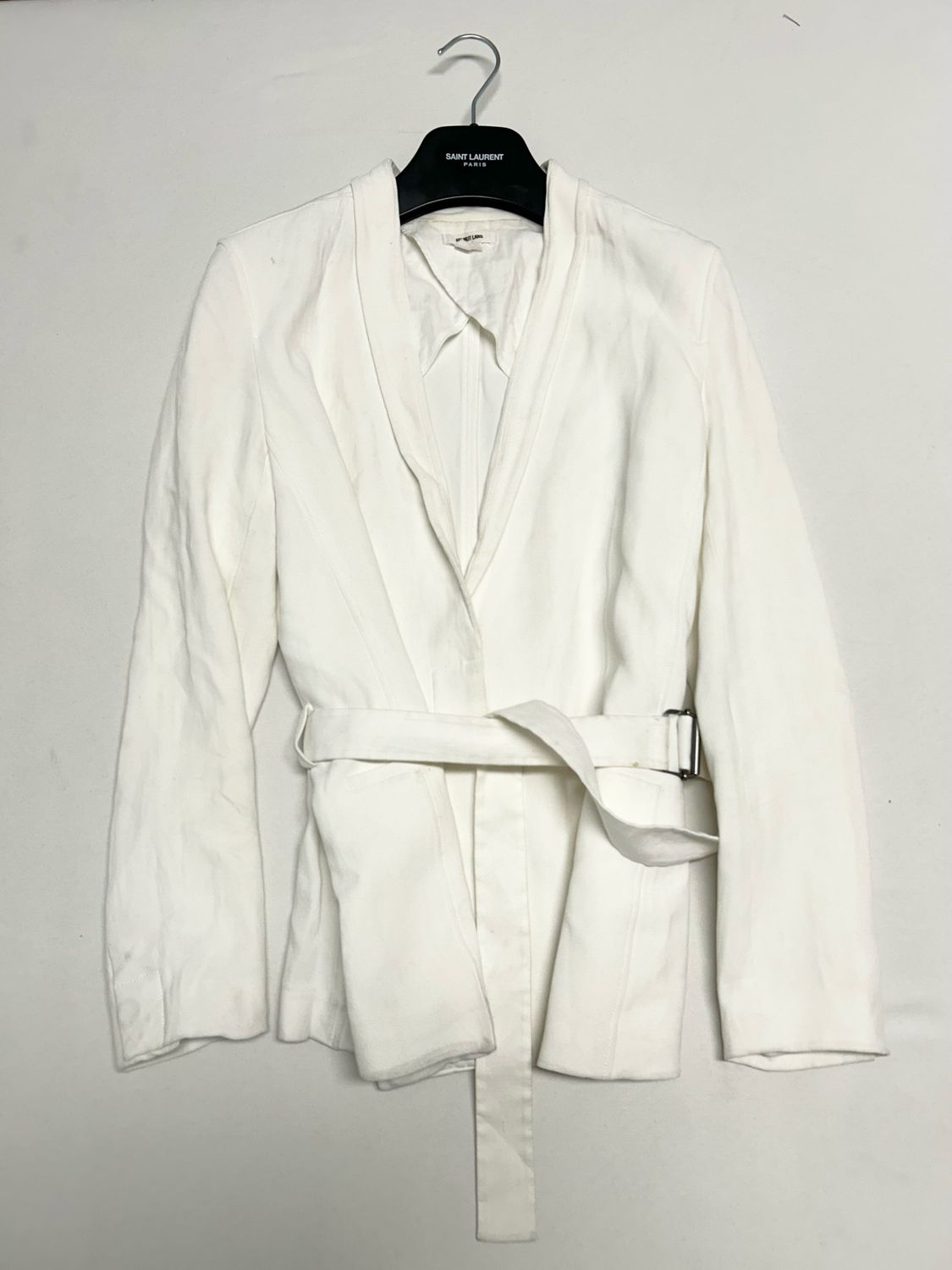 Helmut Lang SS2017 Belted Tailored Jacket