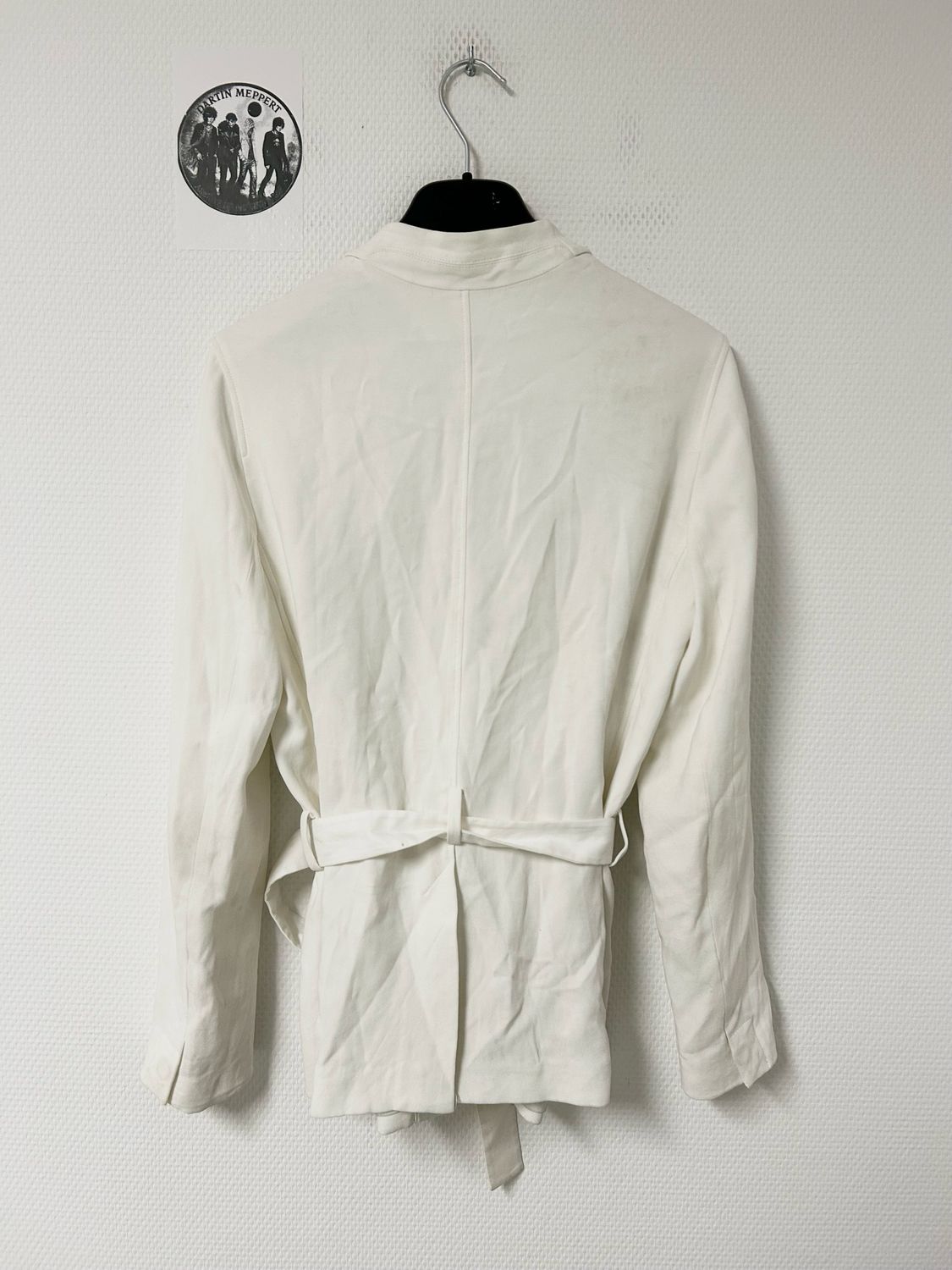 Helmut Lang SS2017 Belted Tailored Jacket