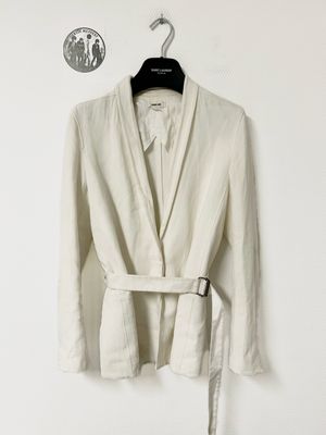 Helmut Lang SS2017 Belted Tailored Jacket Helmut Lang SS2017 Belted Tailored Jacket