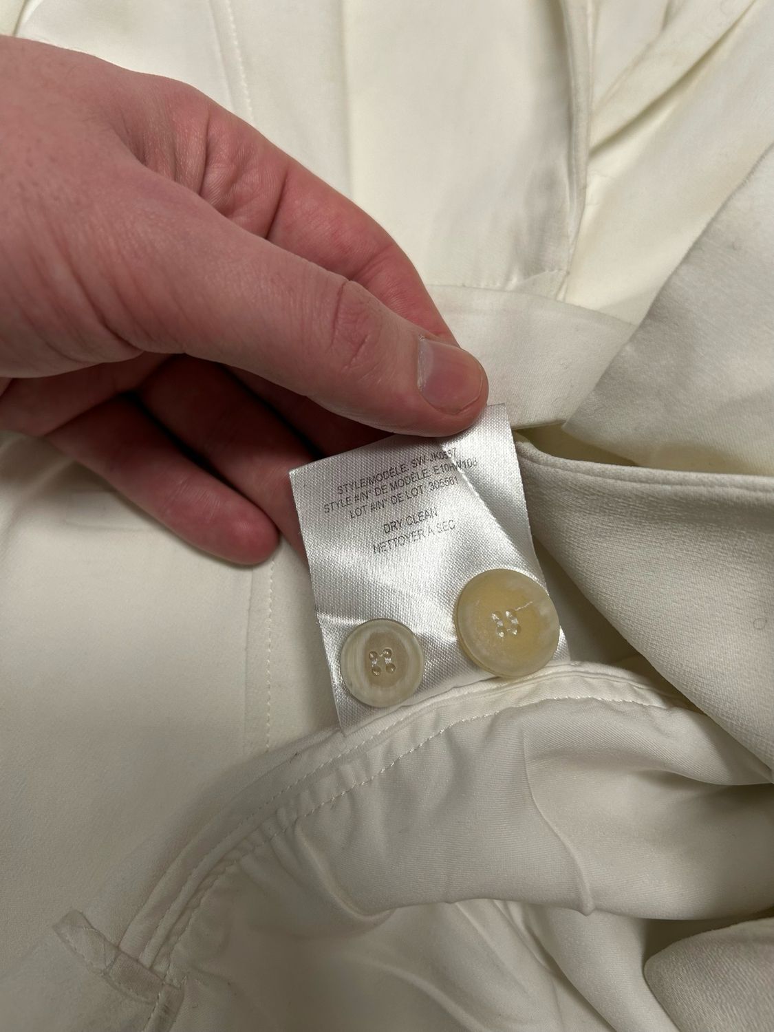 Helmut Lang SS2017 Belted Tailored Jacket