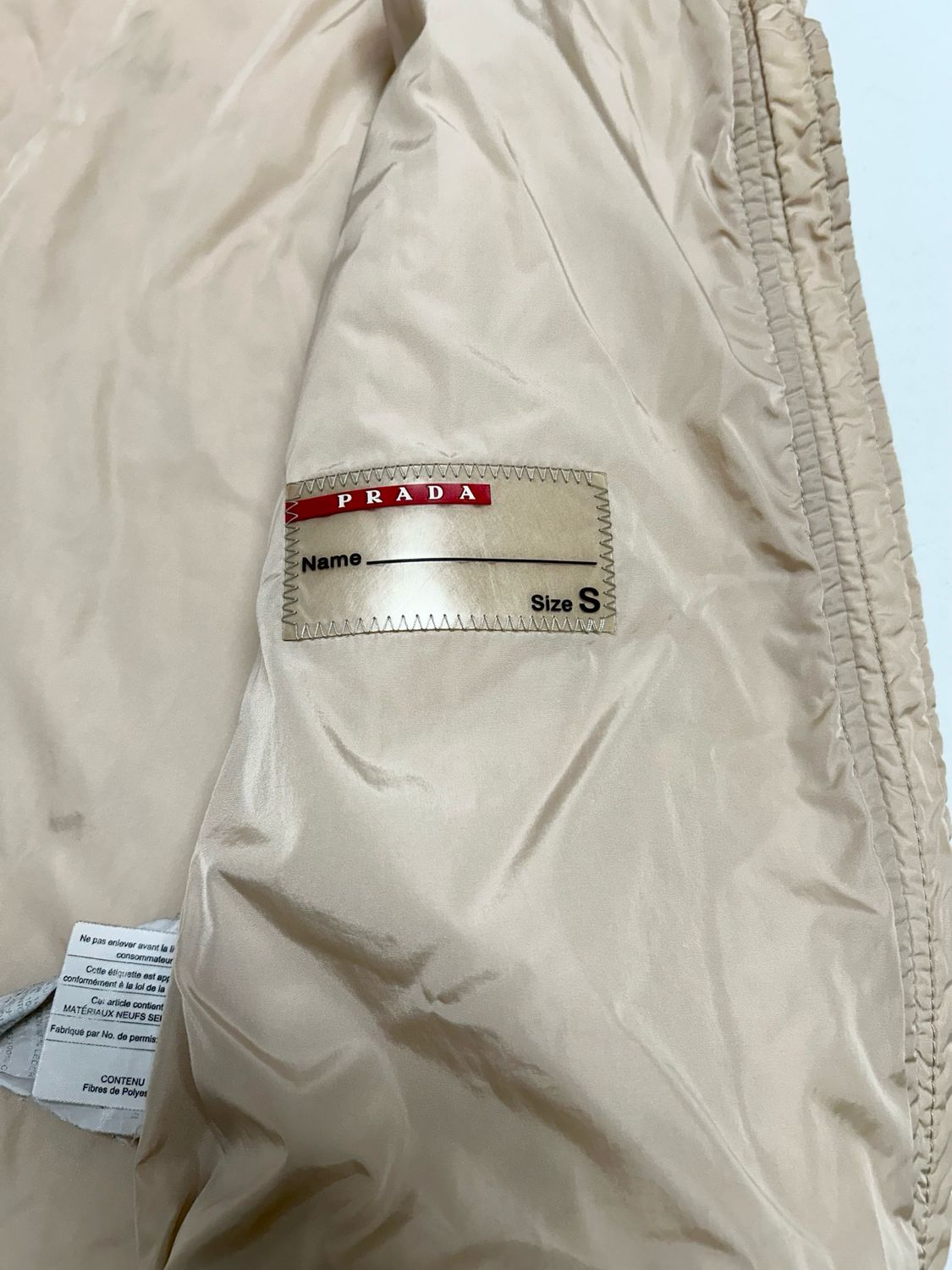 Prada 2003 Quilted Jacket