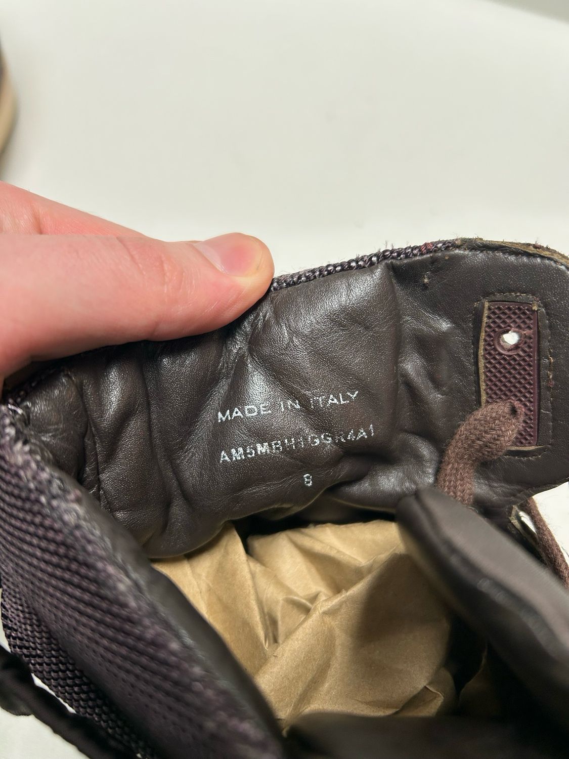 Lanvin  SS2010 Purple High-Top Sneakers Reworked