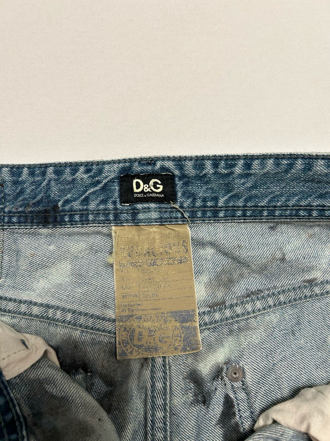Dolce &amp; Gabbana  2004 Audacious Denim Reworked