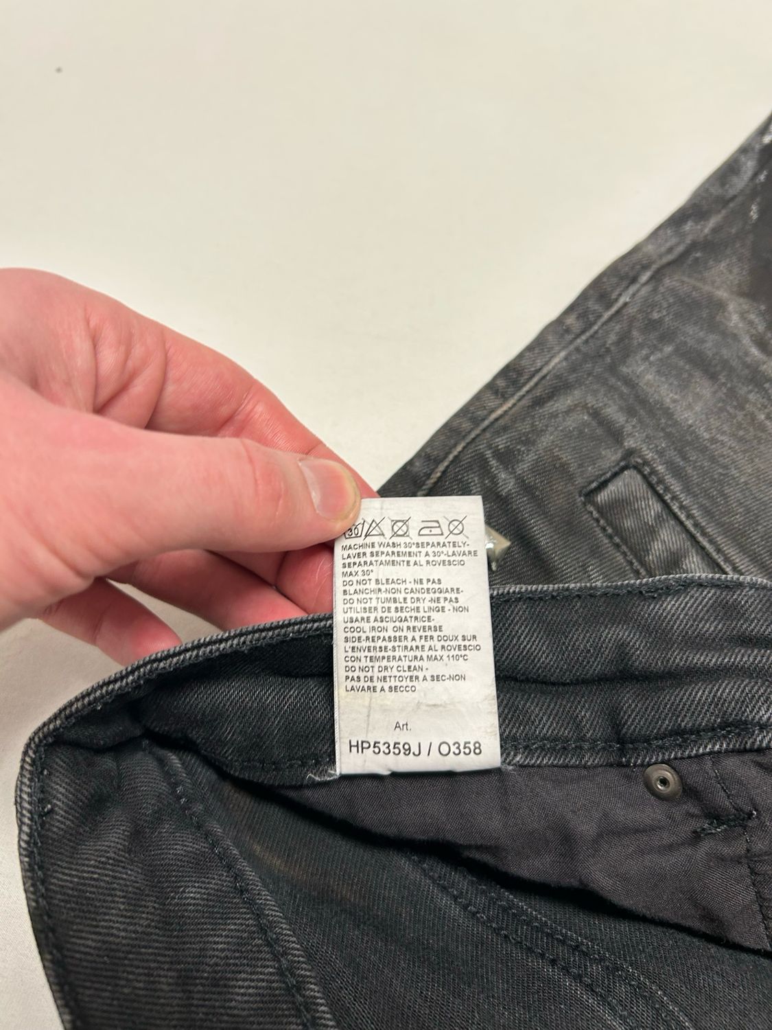 Balmain 2012 Biker Denim Reworked