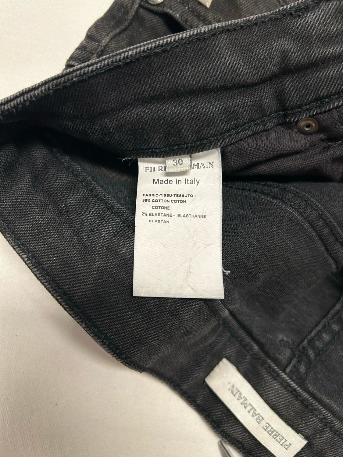 Balmain 2012 Biker Denim Reworked