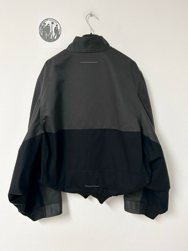 Maison Martin Margiela SS2026 Mirrored Two-Tone Zip Jacket
