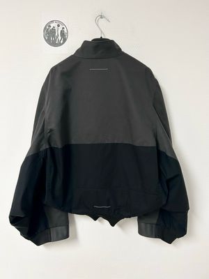 Maison Martin Margiela SS2026 Mirrored Two-Tone Zip Jacket