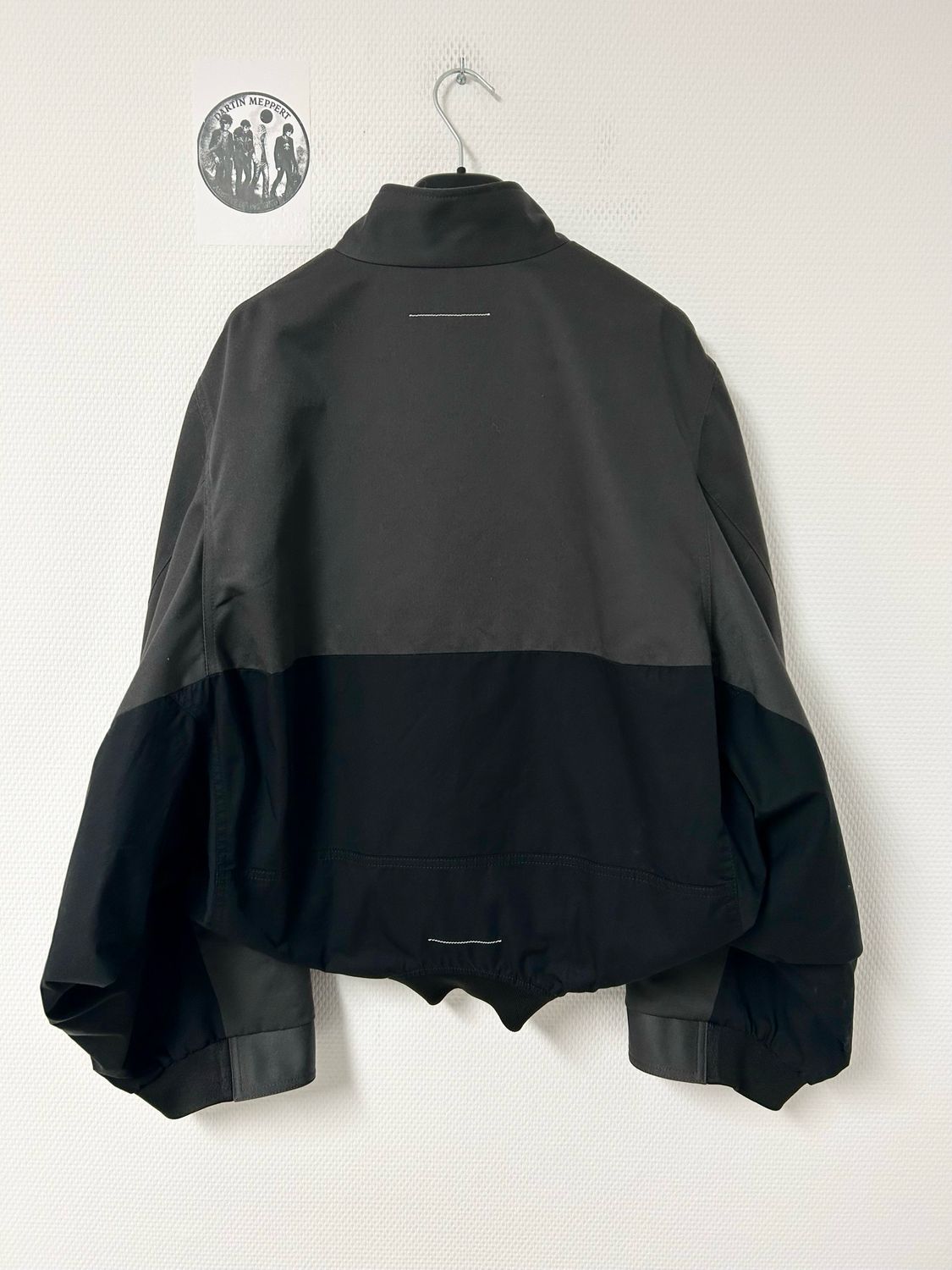 Maison Martin Margiela SS2026 Mirrored Two-Tone Zip Jacket