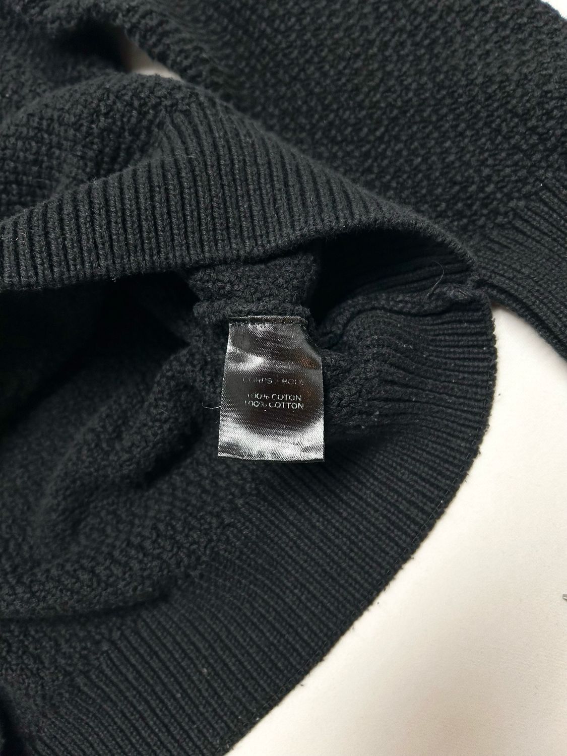 Balmain by Olivier Rousteing 2014 Crest Patch Rib Knit Sweater