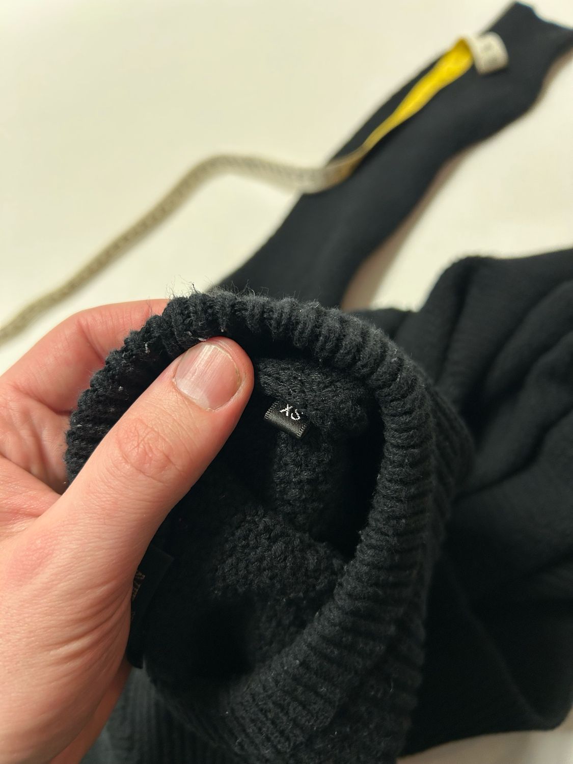 Balmain by Olivier Rousteing 2014 Crest Patch Rib Knit Sweater